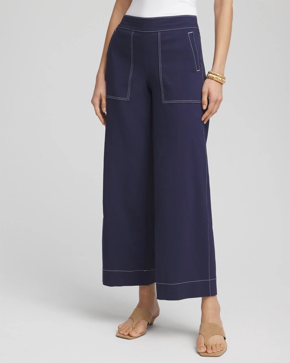 Y’s cropped wid pants Y's cropped wid pants Pull-On Wide Leg Crop Pant